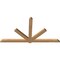 Ekena Millwork Kennewick Timber Gable Bracket, Western Red Cedar, 108"W x 58"H x 3 1/2"D x 5 1/2"F, 13/12 Pitch GBW108X58X0406KEN00SWR - alternate 3